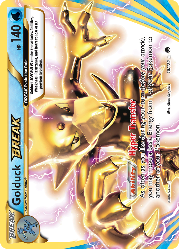 Golduck BREAK (18/122) [XY: BREAKpoint] | Galaxy Games LLC