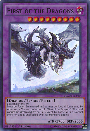 First of the Dragons [NECH-EN050] Super Rare | Galaxy Games LLC