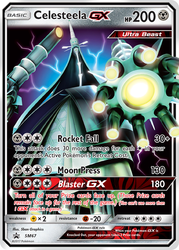 Celesteela GX (SM67) [Sun & Moon: Black Star Promos] | Galaxy Games LLC