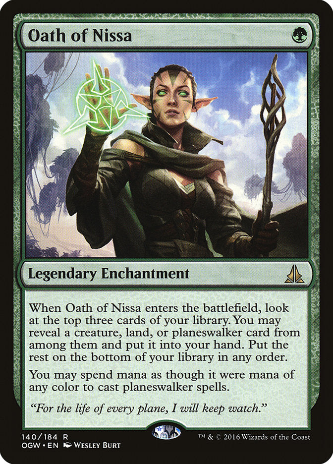 Oath of Nissa [Oath of the Gatewatch] | Galaxy Games LLC