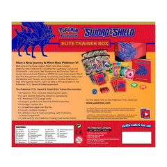 Sword & Shield - Elite Trainer Box (Zacian) | Galaxy Games LLC