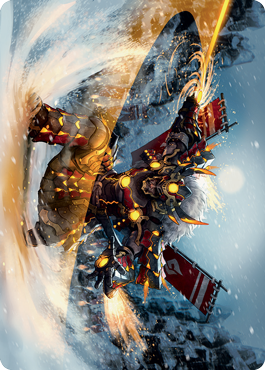 Asari Captain Art Card [Kamigawa: Neon Dynasty Art Series] | Galaxy Games LLC