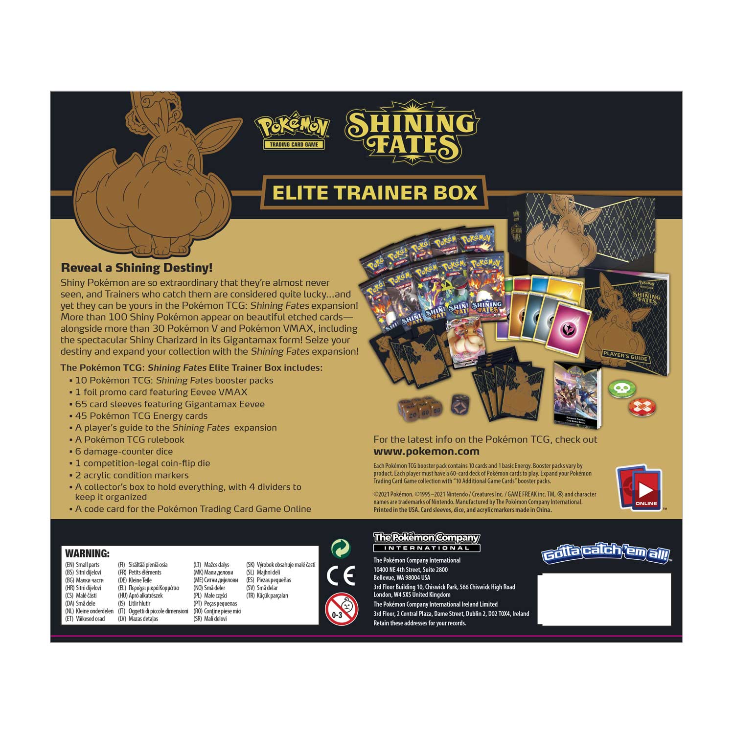 Shining Fates - Elite Trainer Box | Galaxy Games LLC