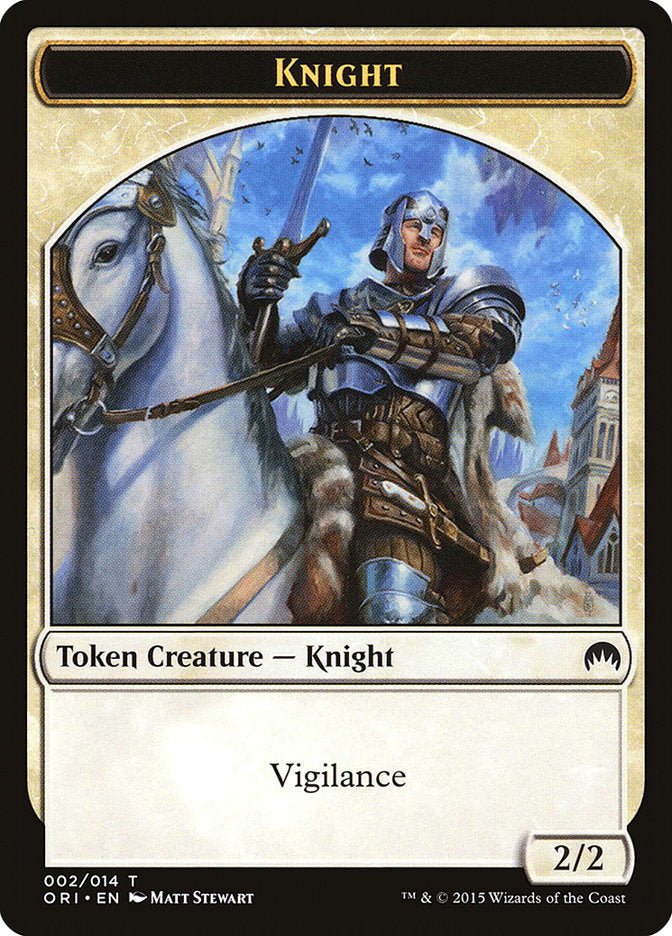 Knight Token [Magic Origins Tokens] | Galaxy Games LLC