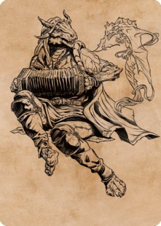Korlessa, Scale Singer Art Card [Commander Legends: Battle for Baldur's Gate Art Series] | Galaxy Games LLC
