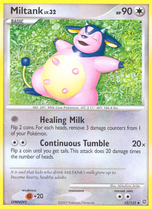 Miltank (55/132) [Diamond & Pearl: Secret Wonders] | Galaxy Games LLC