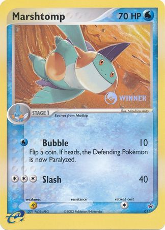 Marshtomp (011) (Jumbo Card) [Nintendo: Black Star Promos] | Galaxy Games LLC