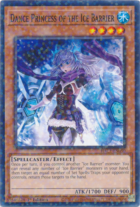 Dance Princess of the Ice Barrier (Duel Terminal) [HAC1-EN050] Common | Galaxy Games LLC