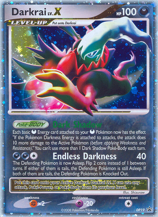 Darkrai LV.X (DP19) [Diamond & Pearl: Black Star Promos] | Galaxy Games LLC