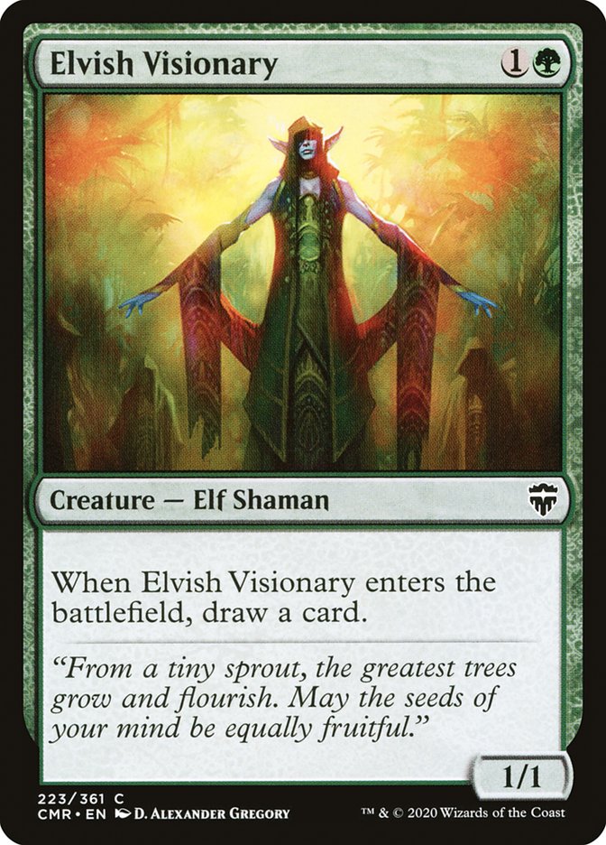 Elvish Visionary [Commander Legends] | Galaxy Games LLC