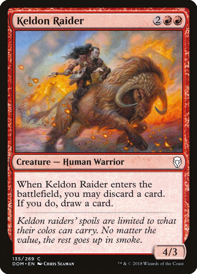 Keldon Raider [Dominaria] | Galaxy Games LLC