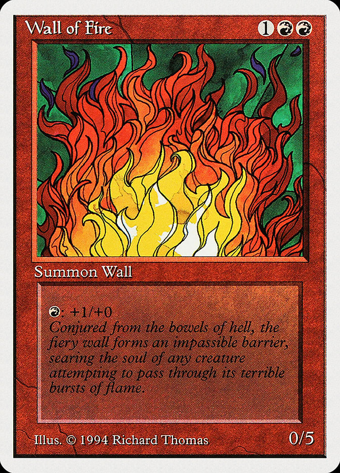 Wall of Fire [Summer Magic / Edgar] | Galaxy Games LLC
