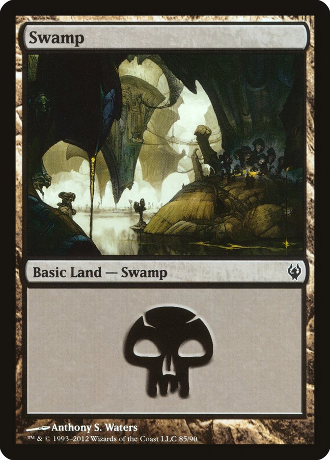 Swamp (85) [Duel Decks: Izzet vs. Golgari] | Galaxy Games LLC