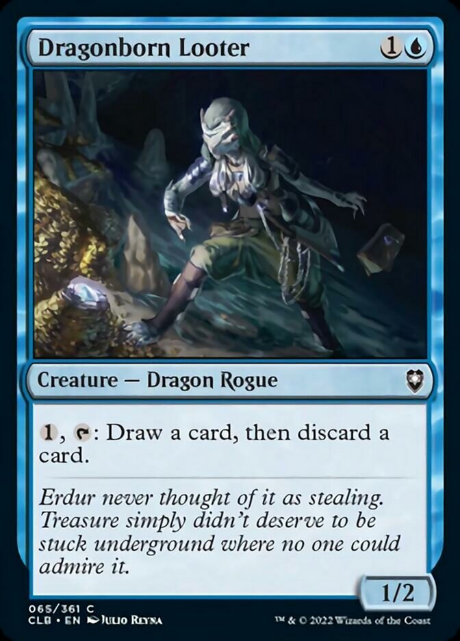 Dragonborn Looter [Commander Legends: Battle for Baldur's Gate] | Galaxy Games LLC