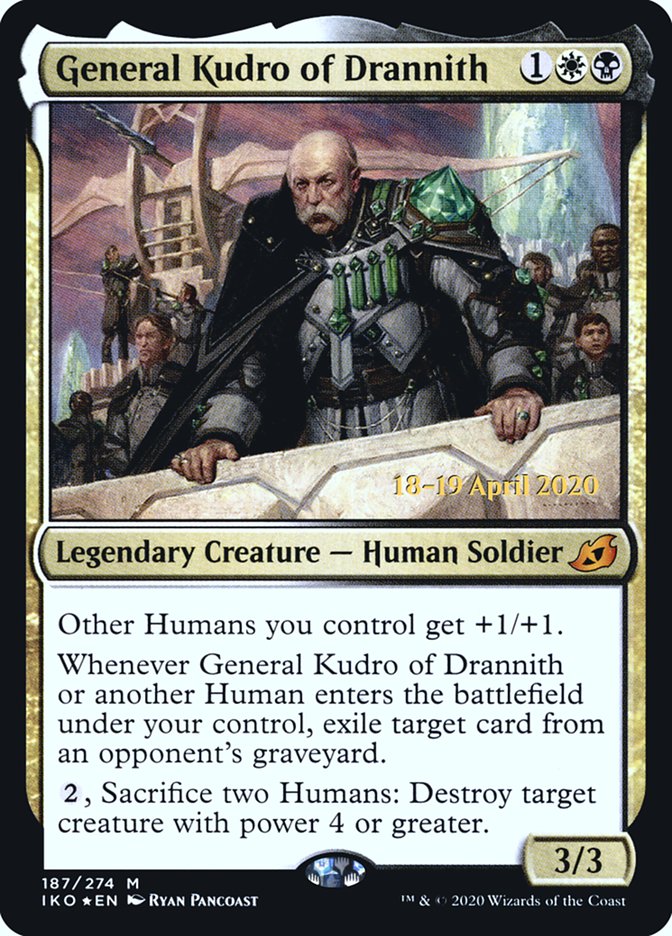 General Kudro of Drannith [Ikoria: Lair of Behemoths Prerelease Promos] | Galaxy Games LLC