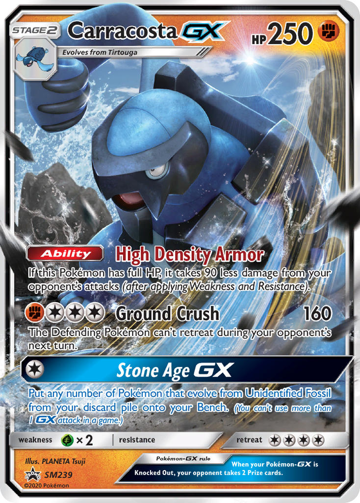 Carracosta GX (SM239) [Sun & Moon: Black Star Promos] | Galaxy Games LLC