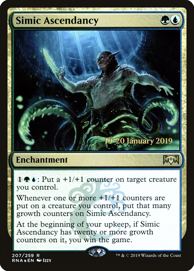 Simic Ascendancy [Ravnica Allegiance Prerelease Promos] | Galaxy Games LLC