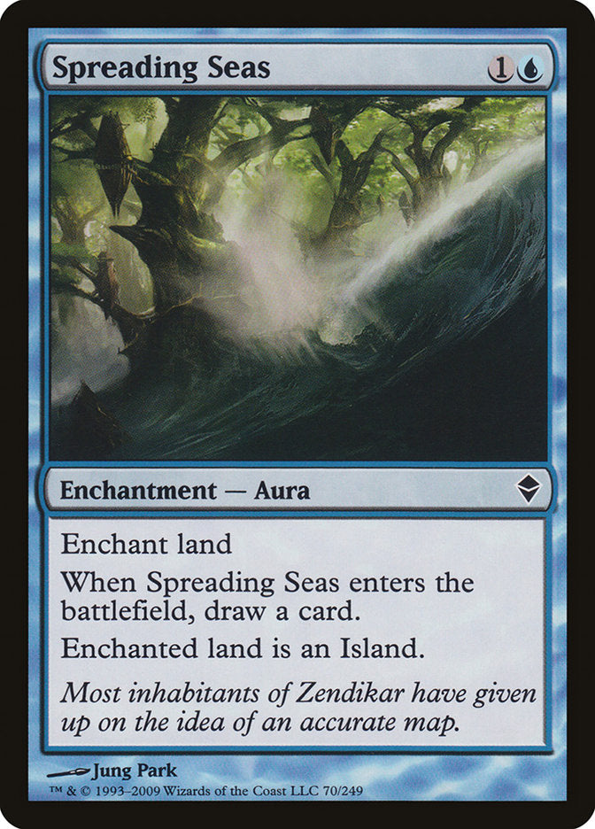 Spreading Seas [Zendikar] | Galaxy Games LLC