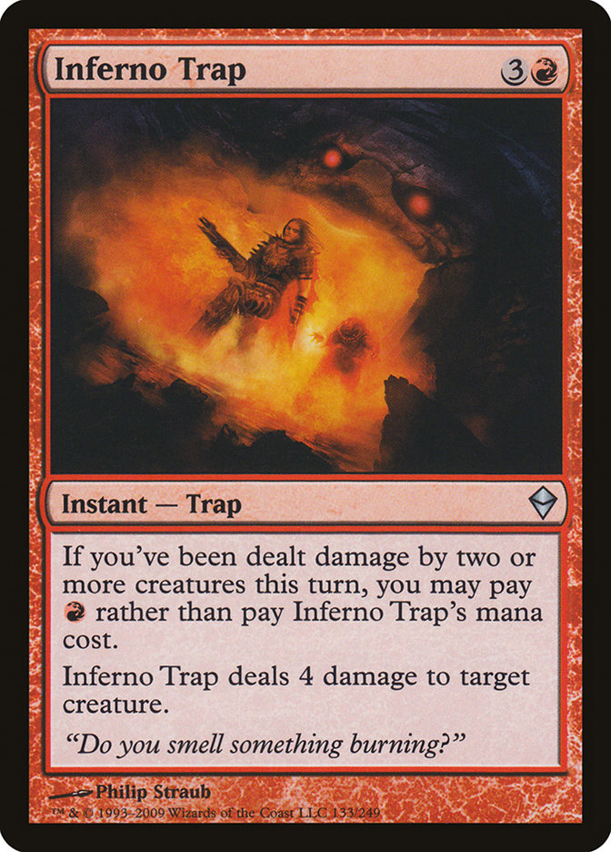 Inferno Trap [Zendikar] | Galaxy Games LLC