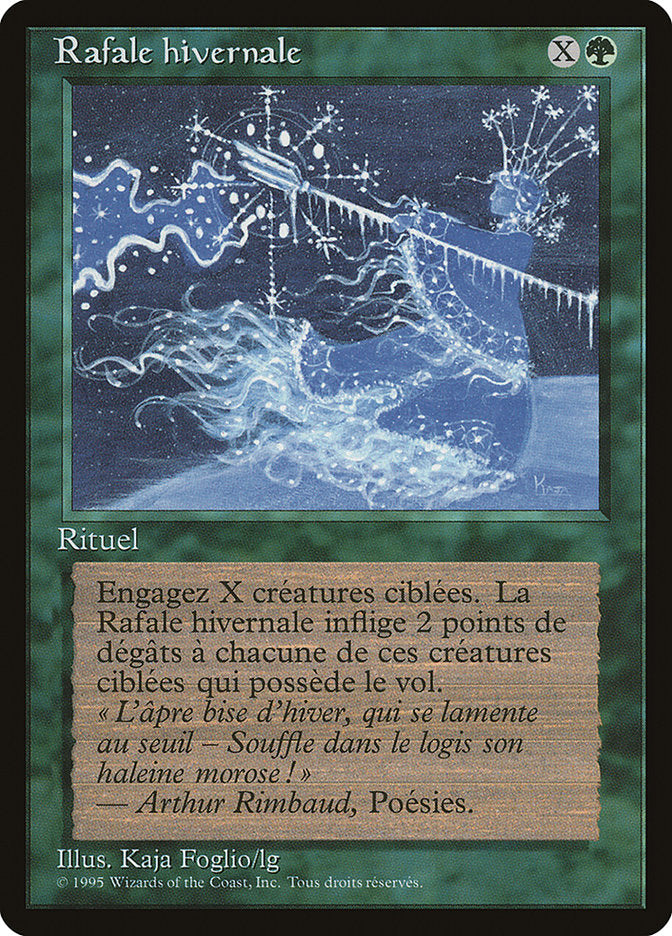 Winter Blast (French) - "Rafale hivernale" [Renaissance] | Galaxy Games LLC