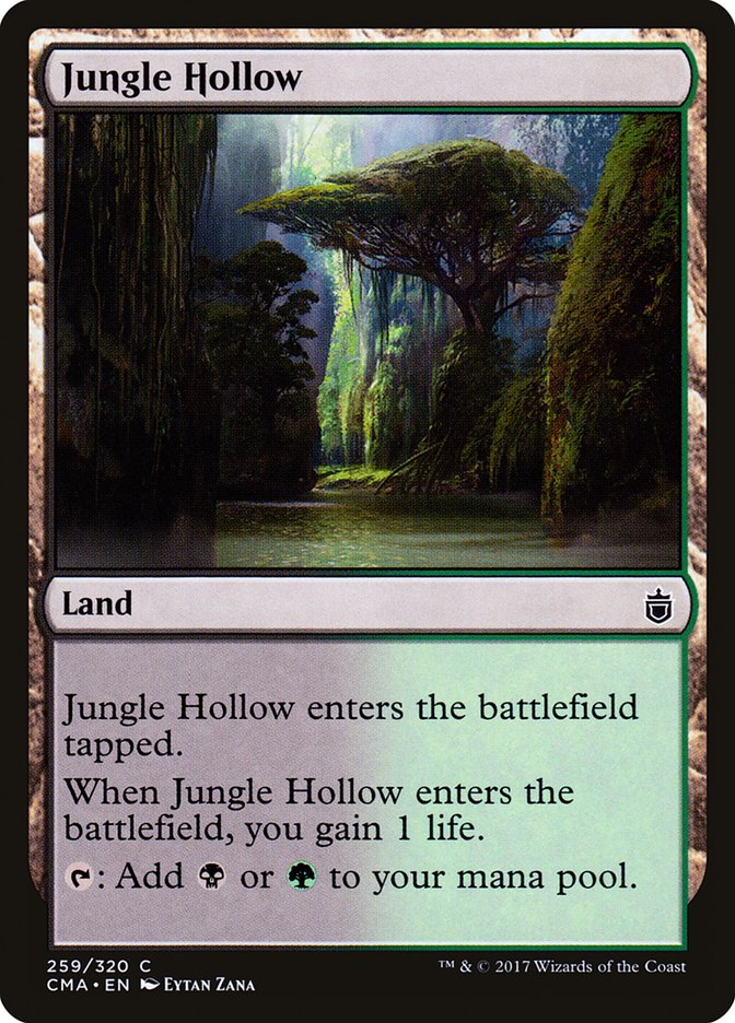 Jungle Hollow [Commander Anthology] | Galaxy Games LLC