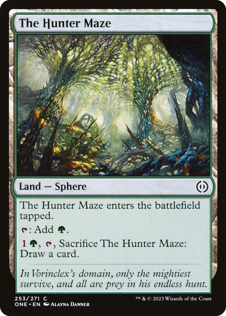 The Hunter Maze [Phyrexia: All Will Be One] | Galaxy Games LLC