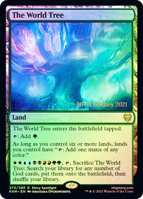 The World Tree [Kaldheim Prerelease Promos] | Galaxy Games LLC