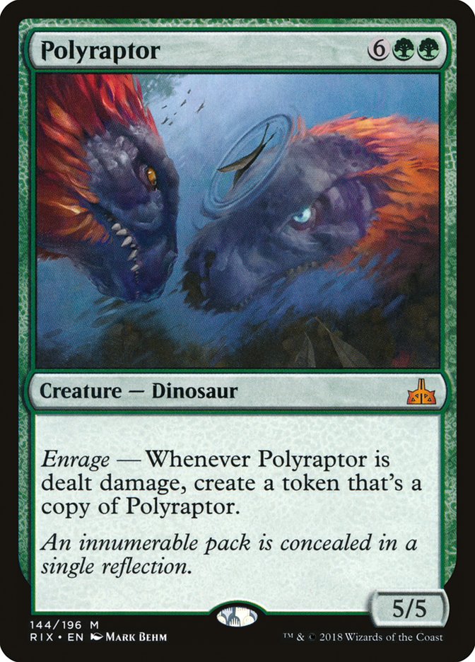 Polyraptor [Rivals of Ixalan] | Galaxy Games LLC