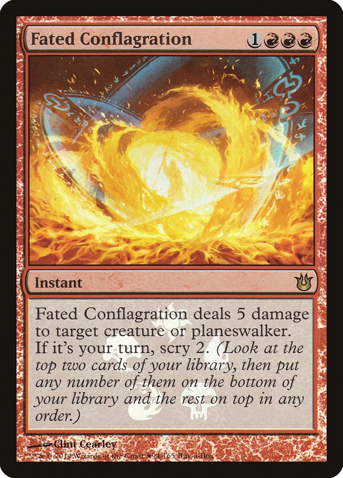 Fated Conflagration (Buy-A-Box) [Born of the Gods Promos] | Galaxy Games LLC