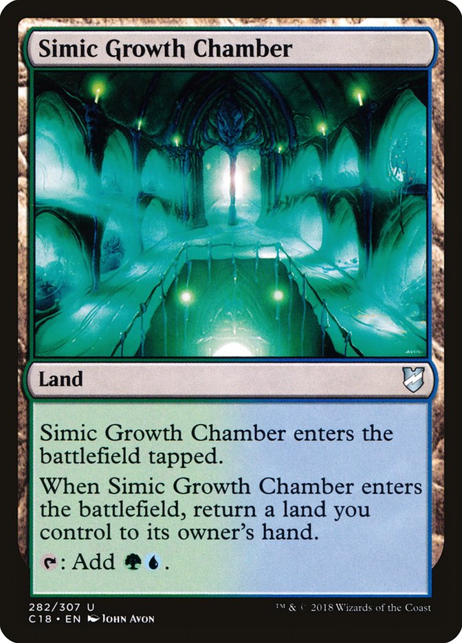 Simic Growth Chamber [Commander 2018] | Galaxy Games LLC