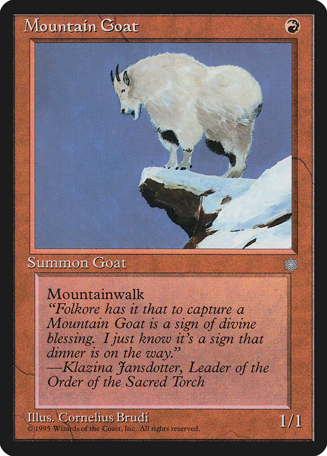 Mountain Goat [Ice Age] | Galaxy Games LLC