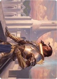 Tazri, Beacon of Beauty Art Card [Zendikar Rising Art Series] | Galaxy Games LLC