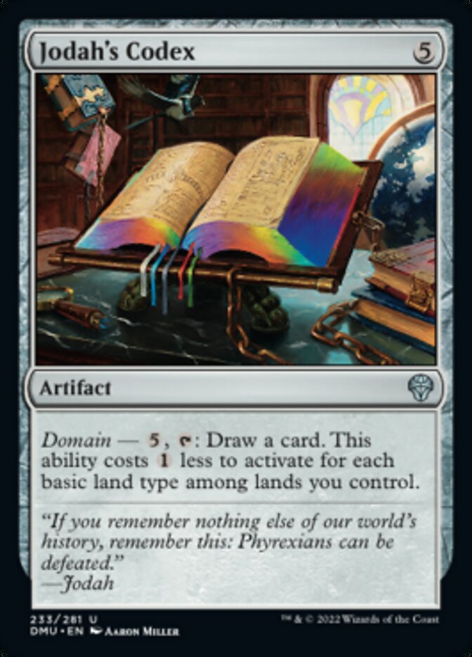 Jodah's Codex [Dominaria United] | Galaxy Games LLC