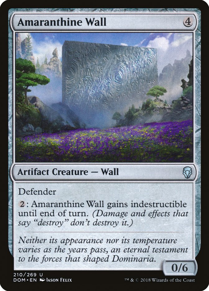 Amaranthine Wall [Dominaria] | Galaxy Games LLC