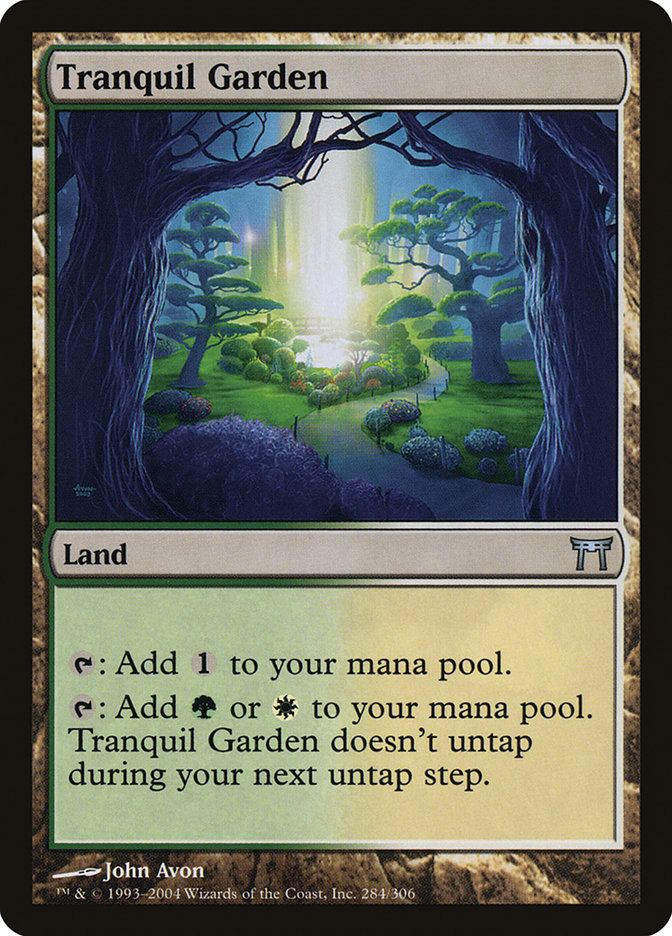 Tranquil Garden [Champions of Kamigawa] | Galaxy Games LLC