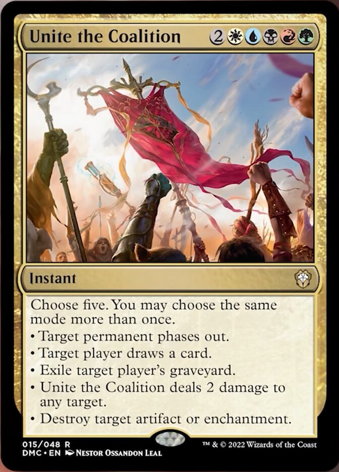 Unite the Coalition [Dominaria United Commander] | Galaxy Games LLC