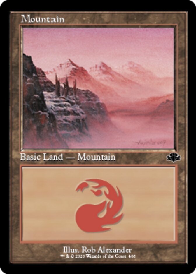 Mountain (408) (Retro) [Dominaria Remastered] | Galaxy Games LLC