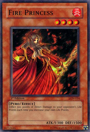 Fire Princess [LON-034] Super Rare | Galaxy Games LLC