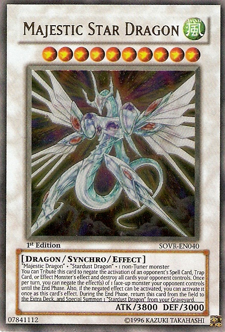 Majestic Star Dragon [SOVR-EN040] Ultra Rare | Galaxy Games LLC