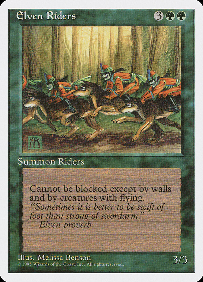 Elven Riders [Fourth Edition] | Galaxy Games LLC