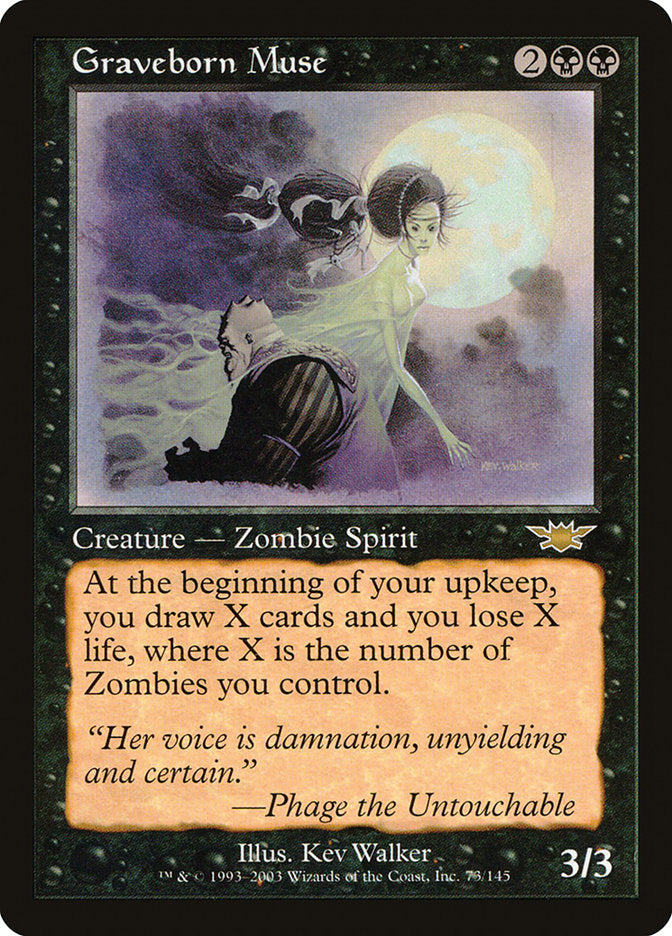 Graveborn Muse [Legions] | Galaxy Games LLC