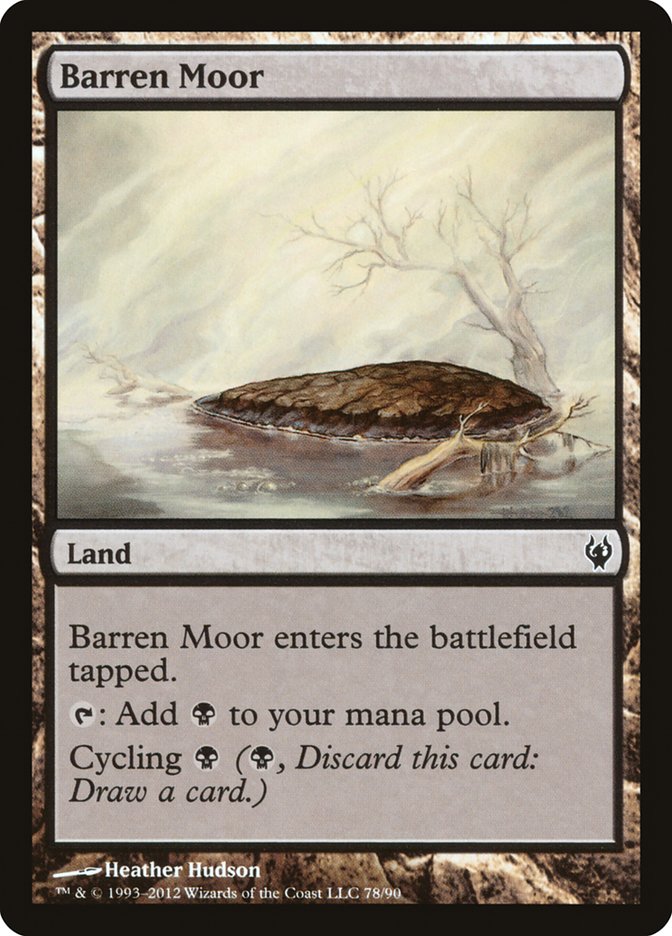 Barren Moor [Duel Decks: Izzet vs. Golgari] | Galaxy Games LLC