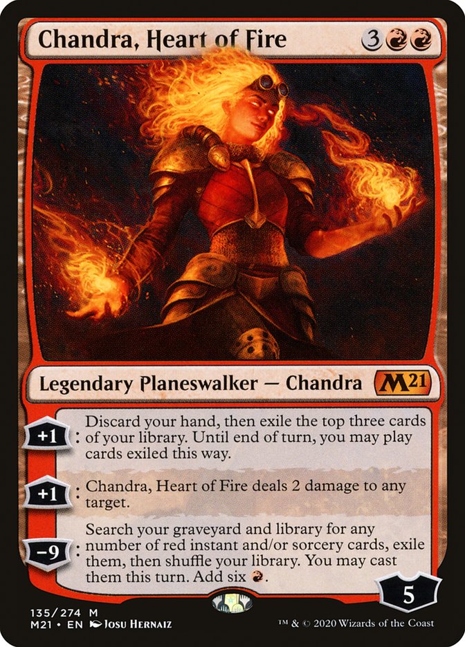 Chandra, Heart of Fire [Core Set 2021] | Galaxy Games LLC