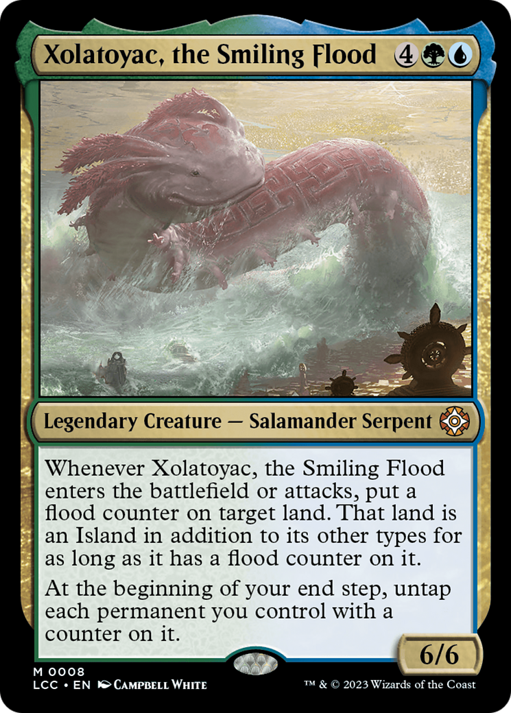 Xolatoyac, the Smiling Flood [The Lost Caverns of Ixalan Commander] | Galaxy Games LLC