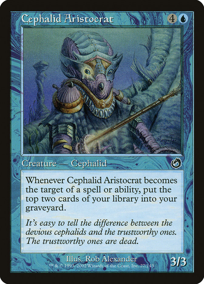 Cephalid Aristocrat [Torment] | Galaxy Games LLC