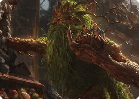 Treebeard, Gracious Host Art Card [The Lord of the Rings: Tales of Middle-earth Art Series] | Galaxy Games LLC