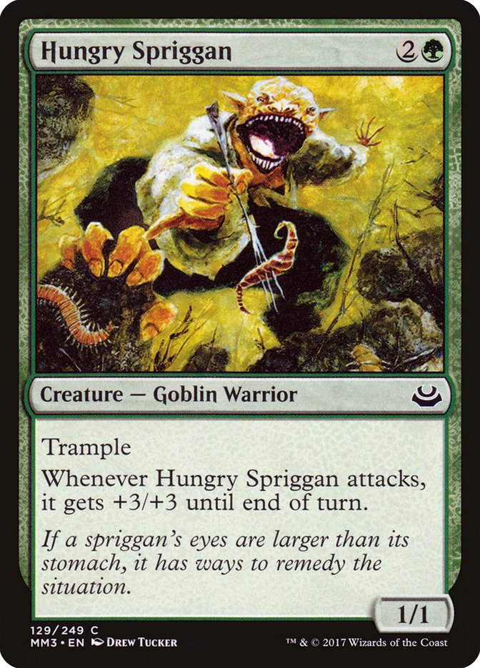 Hungry Spriggan [Modern Masters 2017] | Galaxy Games LLC