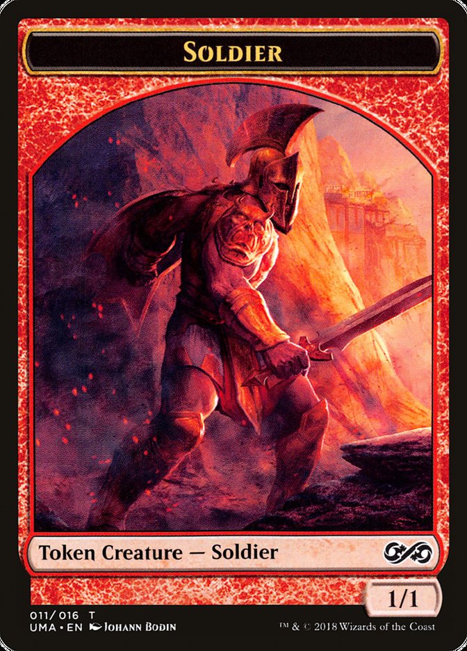Soldier Token [Ultimate Masters Tokens] | Galaxy Games LLC