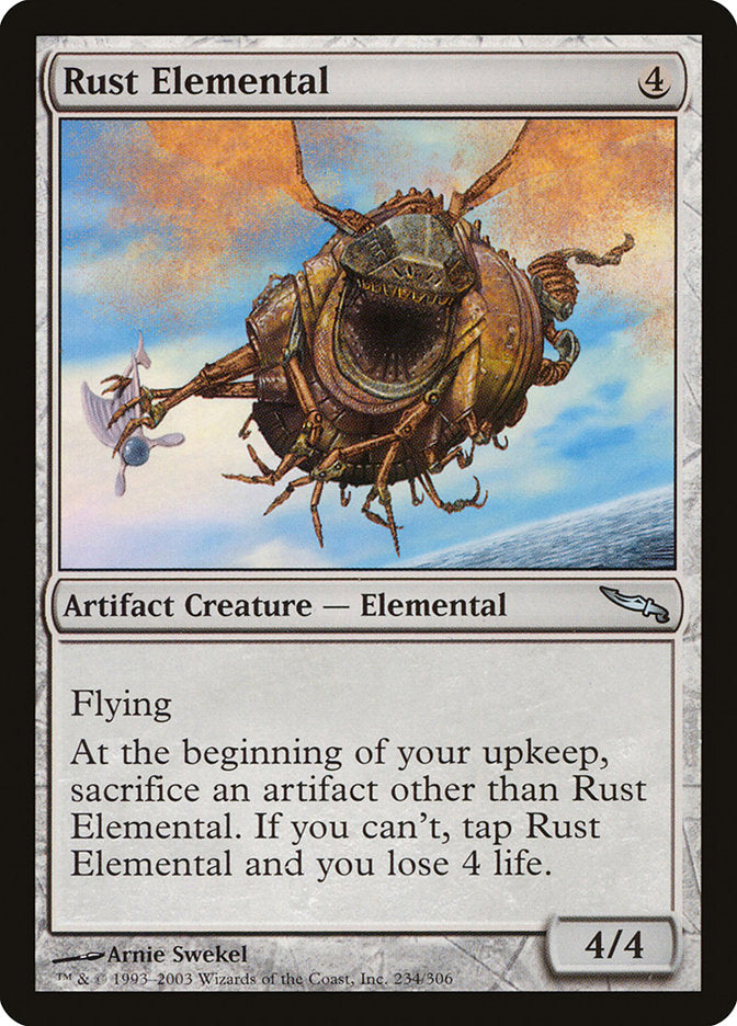 Rust Elemental [Mirrodin] | Galaxy Games LLC