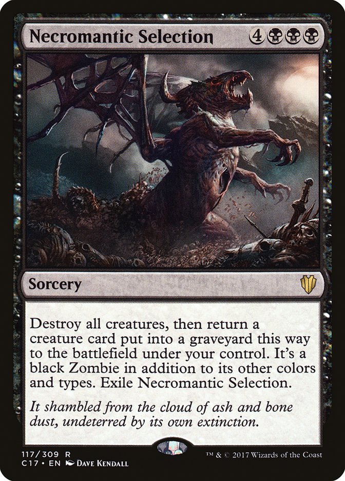 Necromantic Selection [Commander 2017] | Galaxy Games LLC